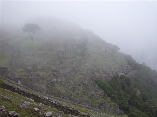 Machu Picchu at 7 am